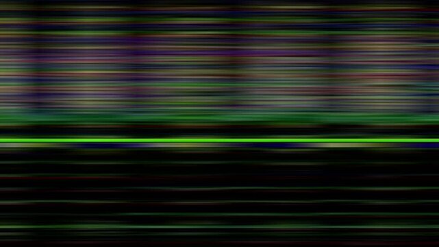 Effects such as noise and glitches. Image of a broken LCD screen.