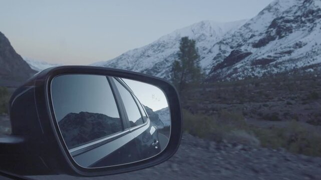 chile off road suv driving cajon del maipo mountain highway