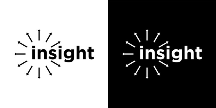 Insight Arrow logo design