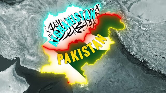 Durand Line Border Between Pakistan and Afghanistan