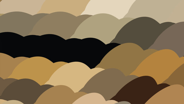 Abstract colorful shape background