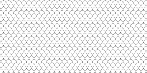 fish scales seamless horizontal background .Vector illustration. EPS 10. © Nur