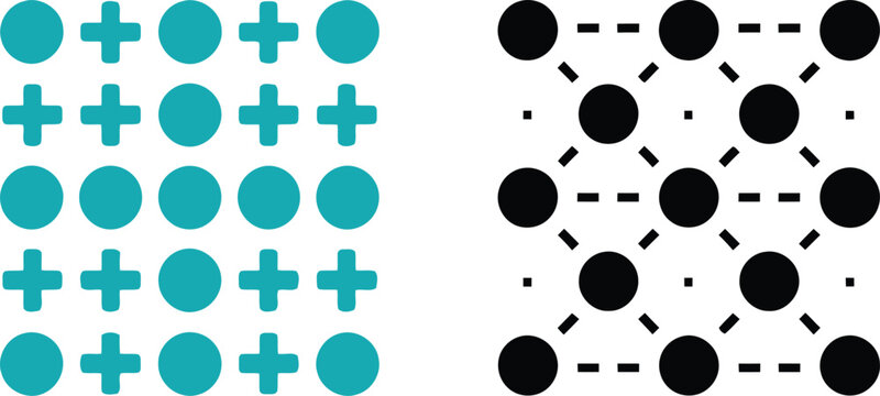 Hand pressing cross icon on touch screen Vector