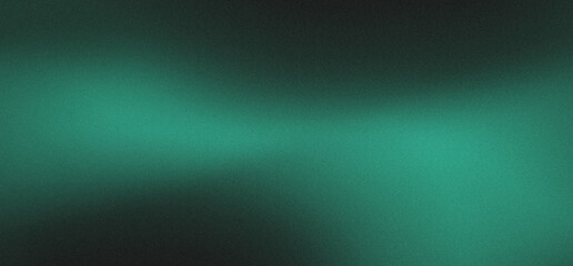 Fototapeta premium Abstract background Soft green light on dark background