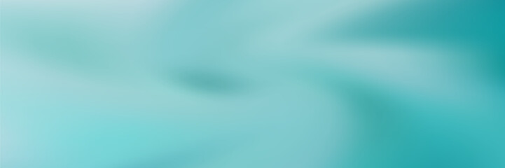Fototapeta premium Fresh, abstract background with a soft, blurred mesh gradient in cool shades of teal, blue, and white. Clean and modern graphic creates a calm, aquatic feel, perfect for wellness or technology themes