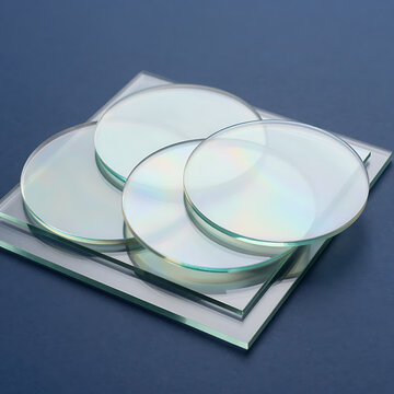 stack of white plates