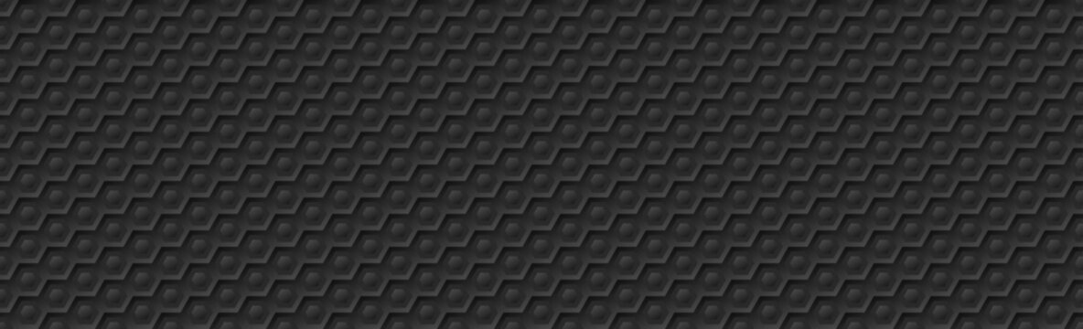 Zigzag embossed metal texture dark charcoal gray surface.