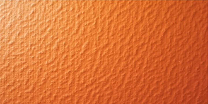 Orange abstract textured wall background with wavy rough surface detail, modern decorative design element for creative interior and artistic projects