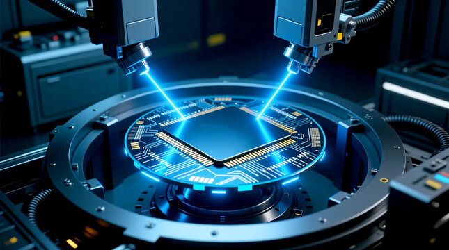 Future Semiconductor Manufacturing of Floating Wafer Inspection with Laser Scanner Systems for Precision Silicon Quality Control