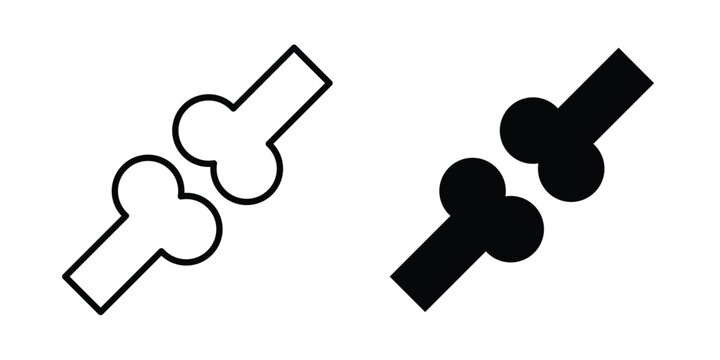 Bones icon suitable for design projects