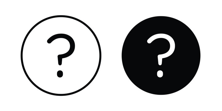 Interrogation icon suitable for design projects