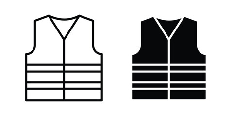 Vest jacket icon suitable for design projects © Annimo
