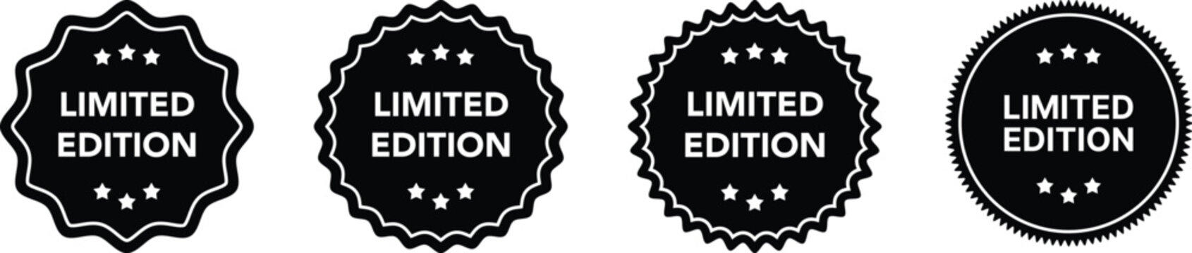 Limited Edition Black Badges &ndash; Premium Exclusive Seals & Decorative Emblems
