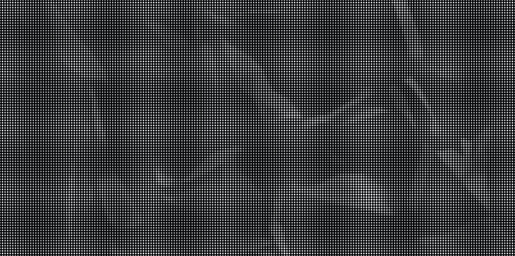Dark mysterious abstract shapes float in a transparent empty space