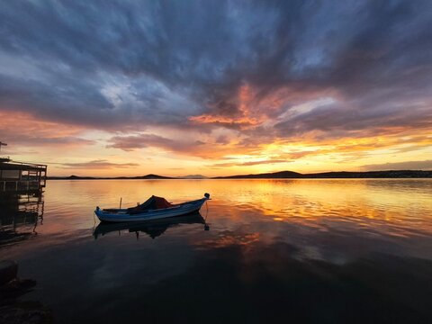 Majestic Colors of Sunset on Ayvalik Coast