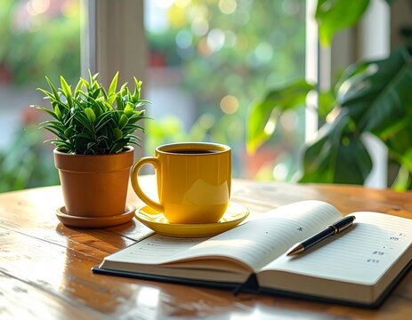 Stilleben Kaffeepause