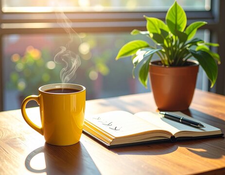 Stilleben Kaffeepause