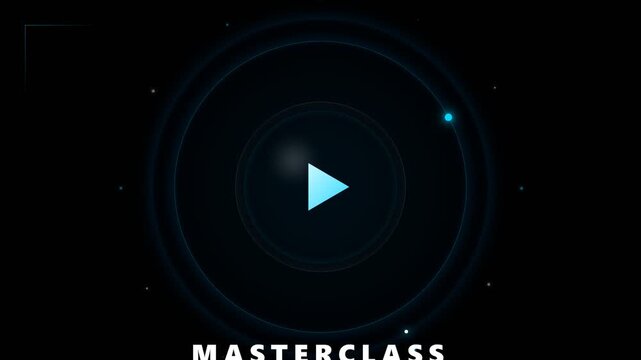 Masterclass Unlock Your Potential with the Interactive Play Button Icon