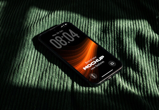 Realistic Smartphone Mockup