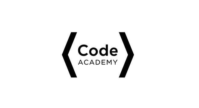 Code Academy Logo with Angle Brackets.