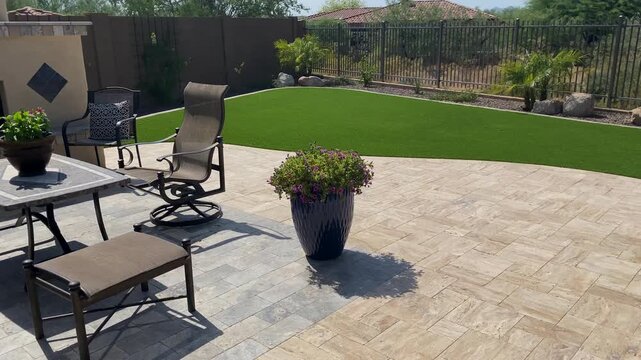 pool deck