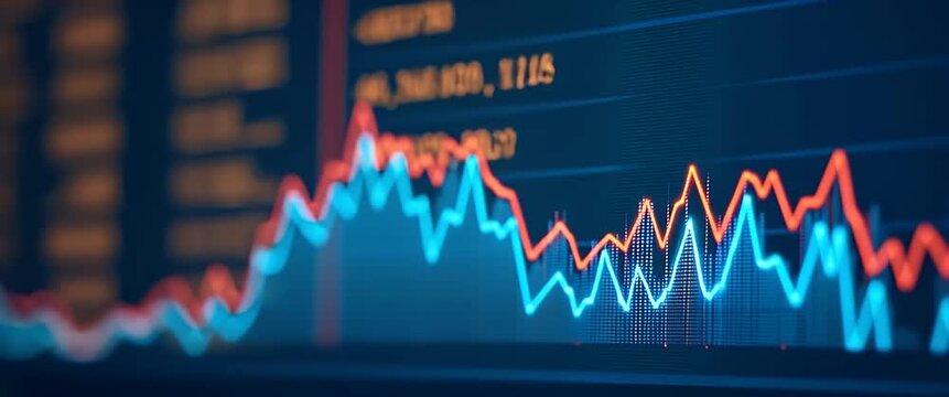 Economic recovery insights showcased in refined photo stock visuals reveal strategic business adaptations robust market performance and data driven growth trends for sustainable progress in  Photo Sto