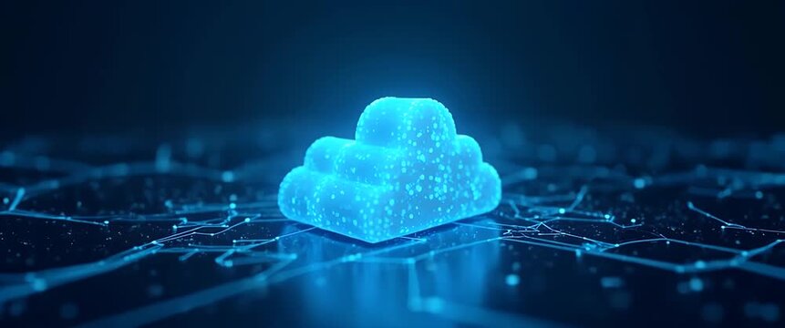 Robust public cloud infrastructure delivers scalable on demand computing and secure storage solutions to empower agile digital transformation and support enterprise innovation globally. in  Photo Stoc