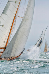 Sailing yacht race. Yachting. Sailing. Regatta  © Alvov