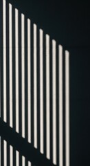 Obraz premium Modern, geometric, abstract background, black and white stripes