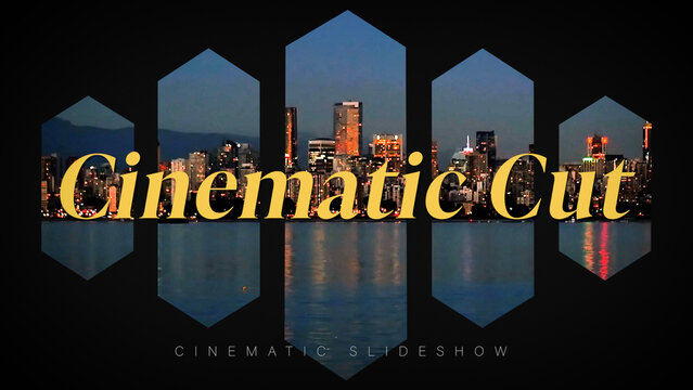 Shaped Cinematic Cut Out Titles