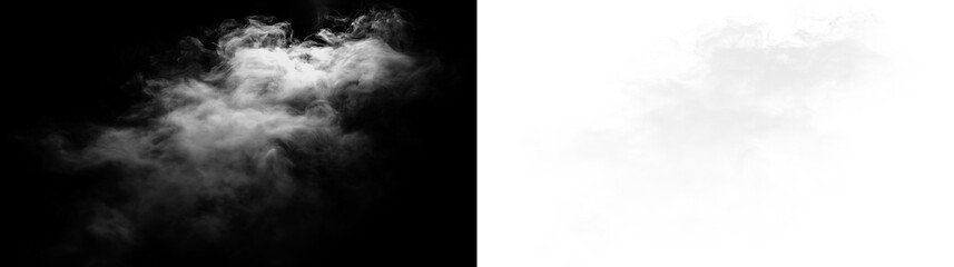 Clouds drift across a transparent background, creating a soft structure that blends with surrounding space during daylight hours © Liubov