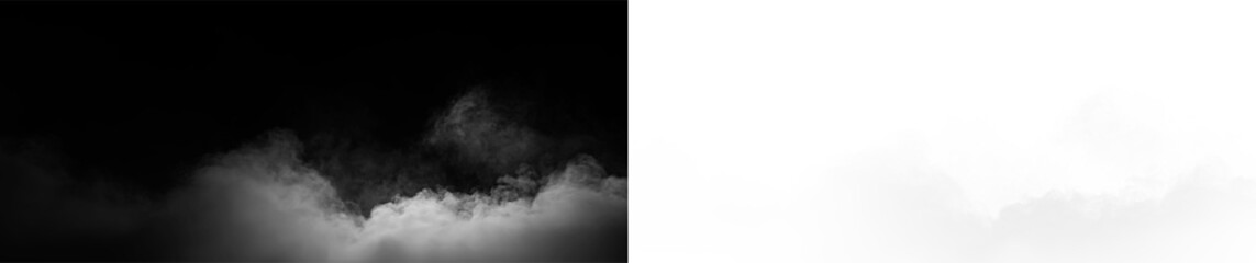 Light clouds drift slowly across the sky in a soft white background during daytime hours © Liubov
