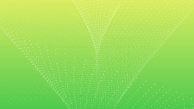 Inverted Cone Light Particle Rotation on EasyMed Gradient Background