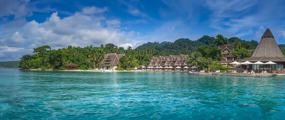 Obraz premium The stunning and picturesque island of Langkawi, Malaysia