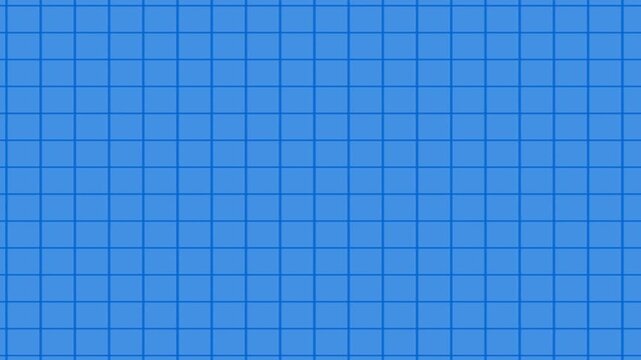 looping blue gird blank video background.