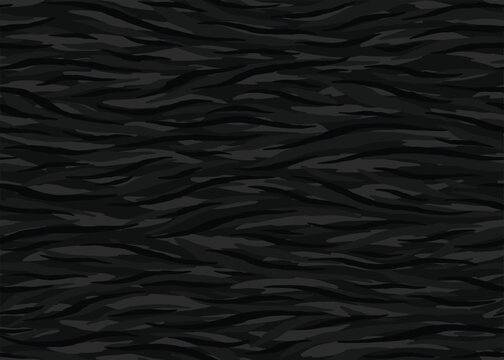 Abstract dark flow art stripes seamless pattern background. Vector illustration art backdrop
