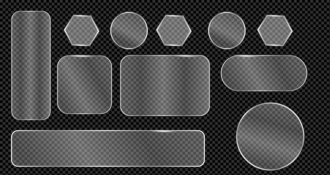 Transparent label shapes for graphic design and editing