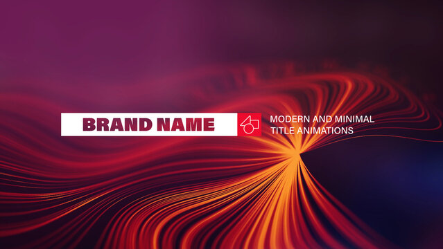 Brand Name Logo Animation