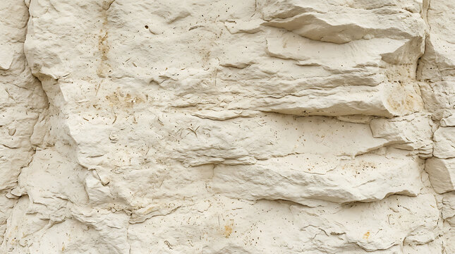 Natural limestone rock wall surface showing rugged layered sedimentary cliff side texture.