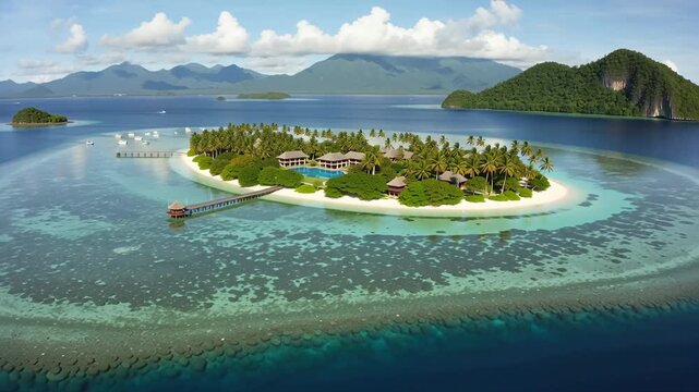The stunning and picturesque island of Langkawi, Malaysia