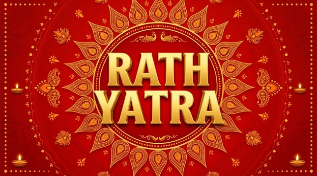 Rath Yatra Festival of Typography Rath Yatra or Ratha Yatra the annual Rathayatra in Odisha