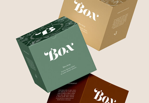Three Floating Box