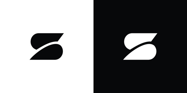 Strong and modern letter S initials logo design