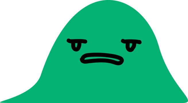 Grumpy Slime Monster