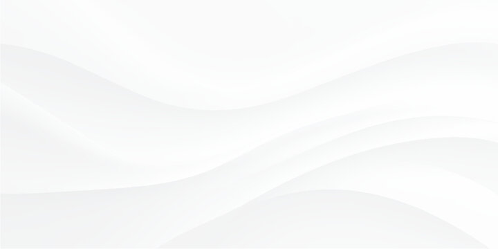Abstract white wavy lines background design element for graphic resources and templates
