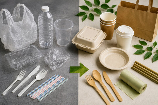 Plastic Waste Replaced by Sustainable Plant Based Alternatives