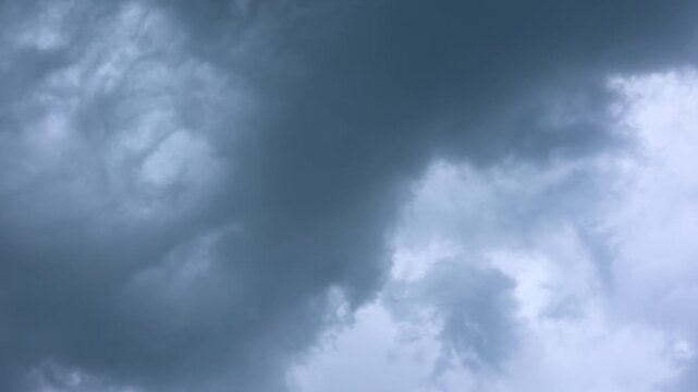 Background of dark thunderclouds