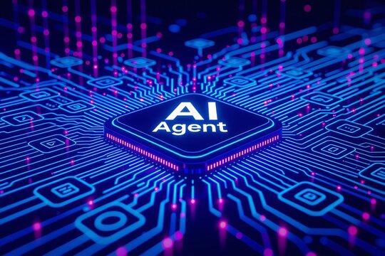 AI agentic workflow automation artificial intelligence agent software interface nodes triggers data tool dashboard coding icon