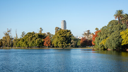 Fototapeta premium view of the river