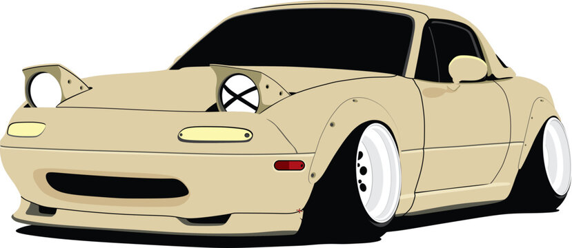Streer cars, cool illustration